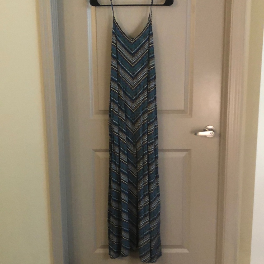 Colorful Gap Maxi Dress